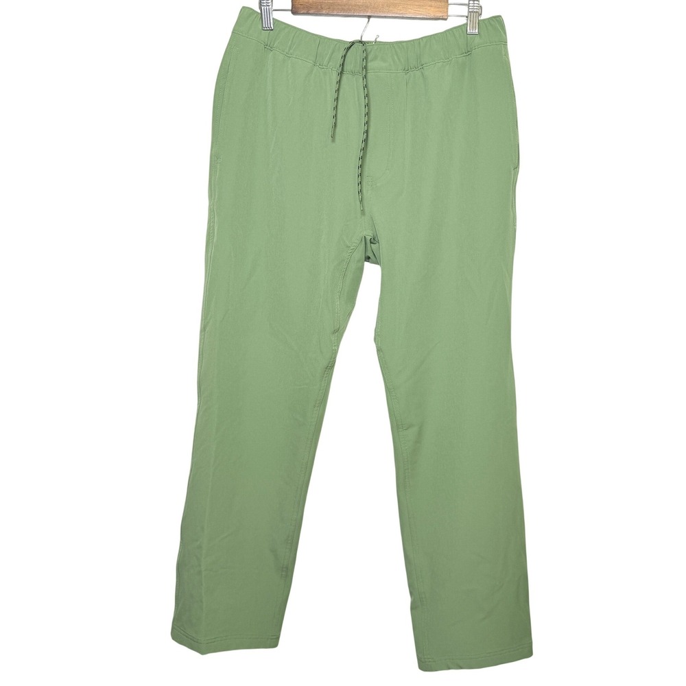Stoic Mens Green Hiking Pants XXL Elastic Waist Drawstring STM059 - Picture 2 of 10